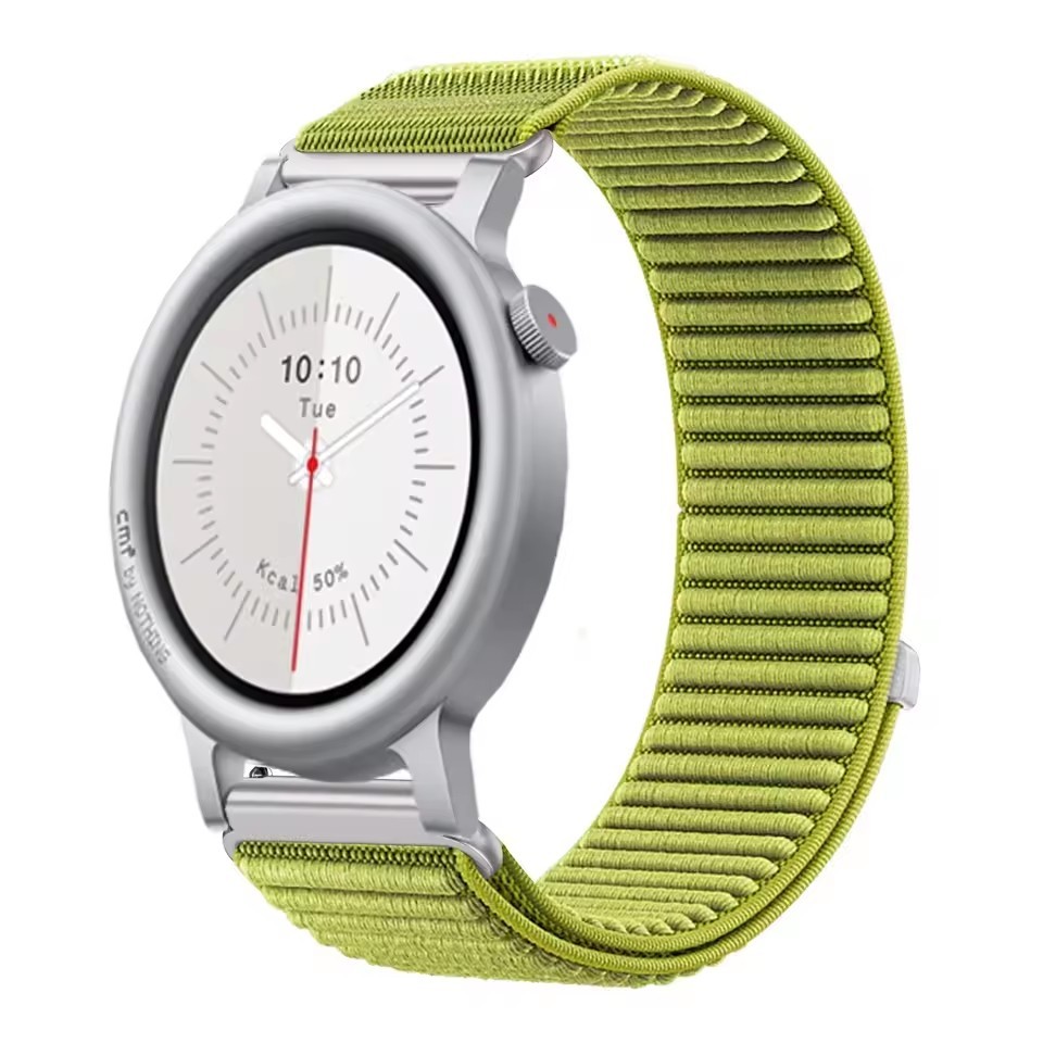 Dây đeo Nylon 22mm không có gì CMF Watch 3 Pro Dây đeo thể thao thoáng khí Vòng đeo tay cho CMF Noth