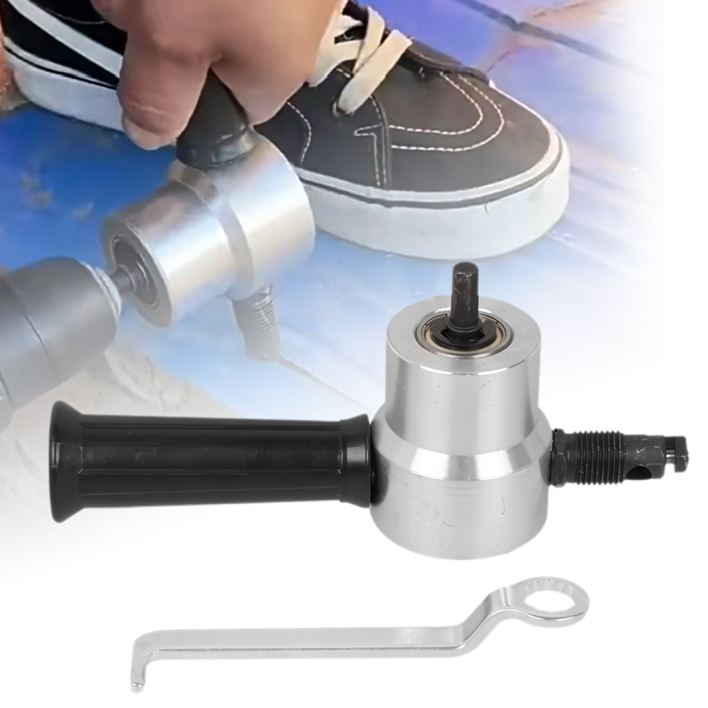 [Baibliss] Tấm sửa đổi máy khoan điện Tấm đục lỗ Kéo tấm kim loại Máy cắt Nibbler Máy khoan điện có 