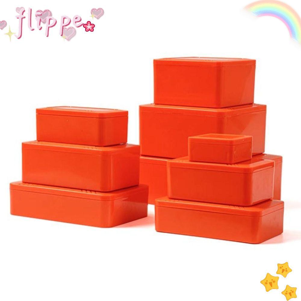 FIPE Enclosure Junction Housing Box, Dự án điện tử nhựa ABS chống nước IP67, Hộp dự án điện màu cam 