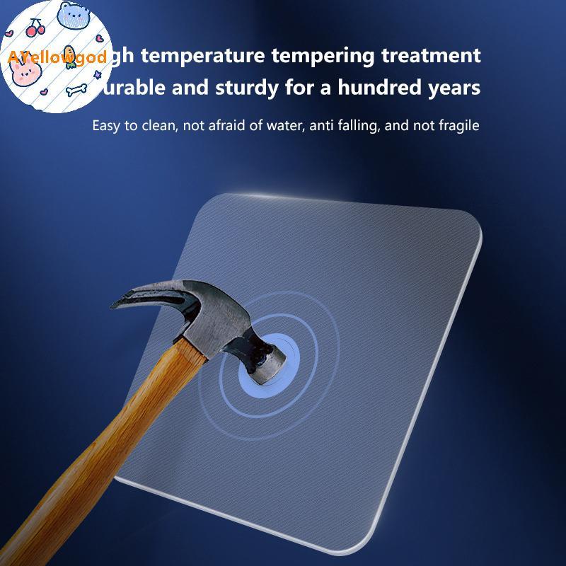 AYellowgod Kính Trong Suốt Chơi Game Quang Miếng Lót Chuột E-Sport FPS Game Thủ Phụ Kiện Chuột Chuyê