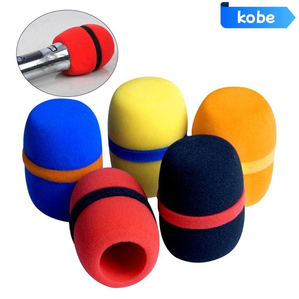KOBE 5 Chiếc Micro Kính Chắn Gió Cho Phòng Thu Phỏng Vấn Karaoke Dj Mic Pop Lọc Nắp Micro Dày