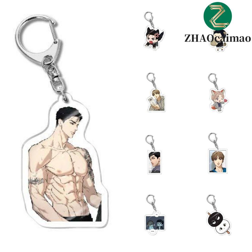 ZHAOcaimao ZHAOCAIMAO Jinx Joo Jaekyung Anime Móc Khóa, Jinx Dan Kim Jaekyung Joo Manwha Jinx BL Man