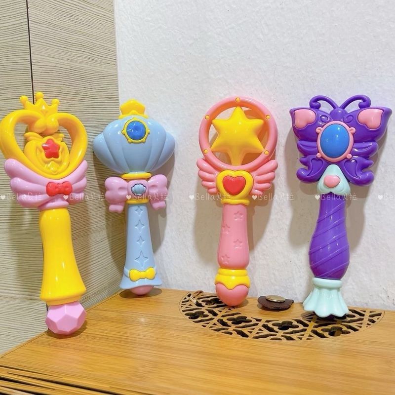 Haidilao Đồ Chơi Magic Wand Fairy Wand Công Chúa Dạ Quang Trẻ Em Đồ Chơi Trẻ Em Quà Tặng Bé Gái Quà 