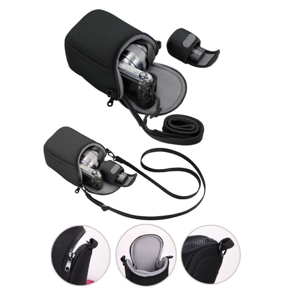 Thích hợp cho túi đựng máy ảnh Olympus EPL2 EPL3 EP5 EPM2 EPM1 14-42mm Vỏ bảo vệ đơn Micro