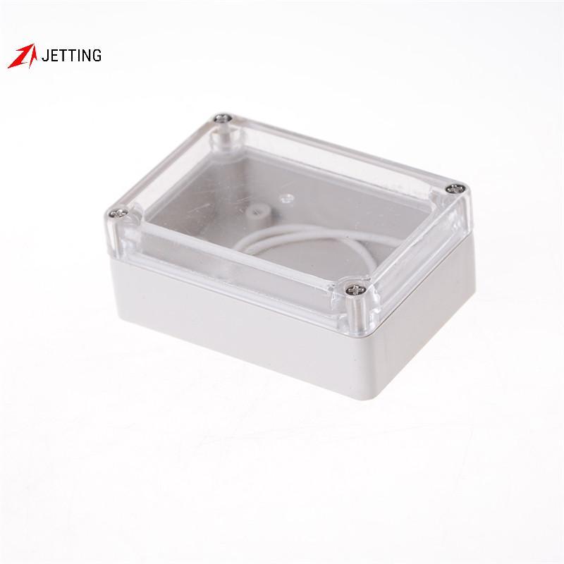JETTING 85x58x33 Vỏ trong suốt chống thấm nước Cáp điện tử Hộp dự án Vỏ bọc J