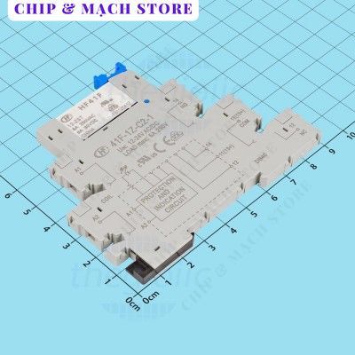 41F-1Z-C2-1 Module 1 Relay 12V Gắn Ray Chip & Mạch Store