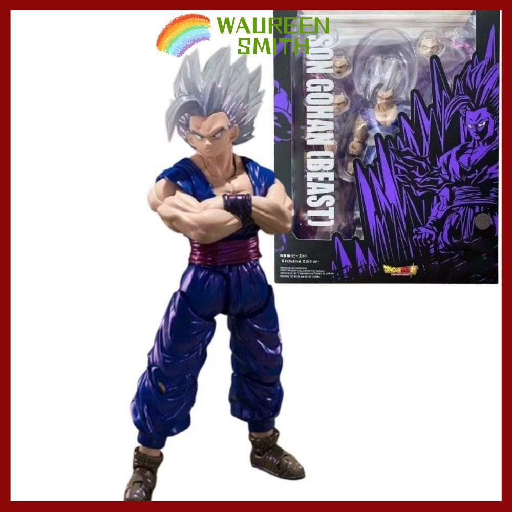 WAUREENSMITH Son Gohan BEAST Hình, Kích Thước 17cm Đa Năng Shapeshift Dragon Ball Anime Nhân Vật Hàn