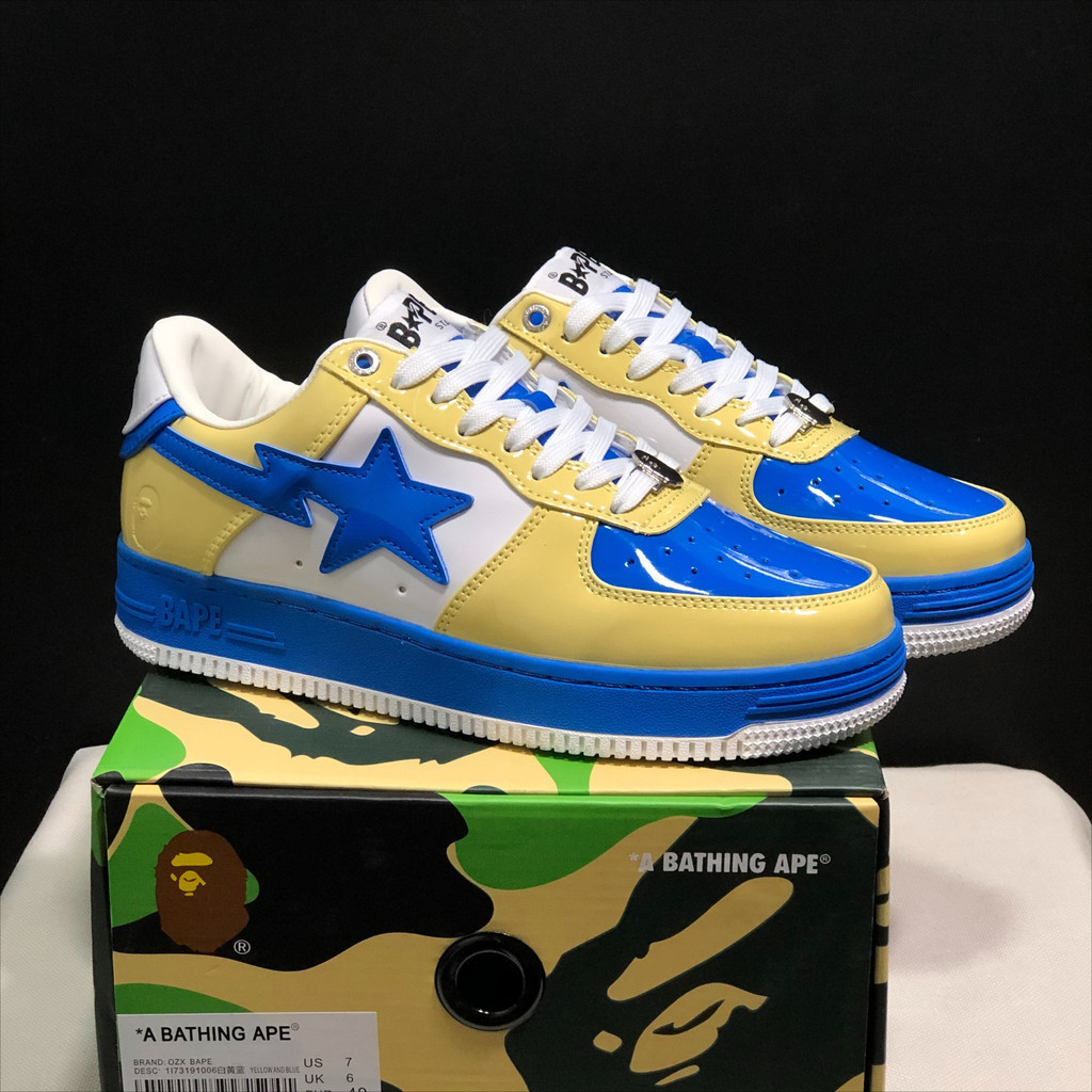 A Bathing Ape (BAPE) BAPE STA Giày thể thao hợp thời trang unisex KZD