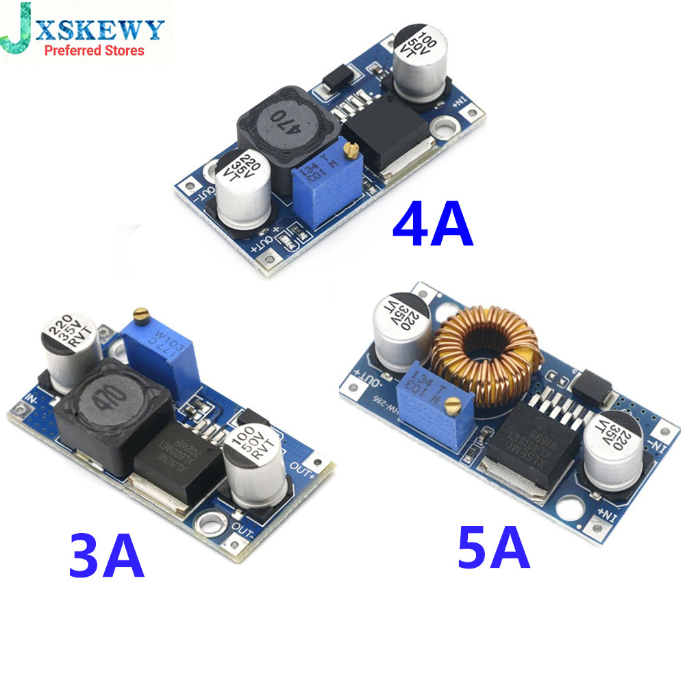 1 Cái Có Thể Điều Chỉnh DC Sang DC LM2596 LM2596S XL4015 Buck Boost Module 3A 4A 5A Mô Đun Điều Chỉn