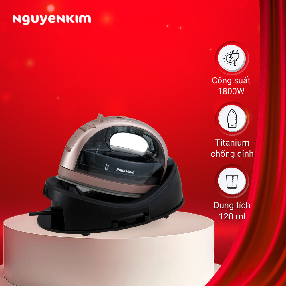 Bàn ủi hơi nước không dây Panasonic NI-WL35PNRA