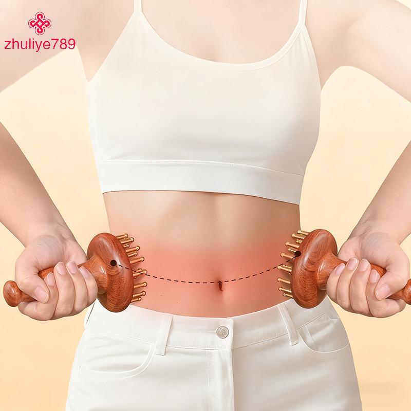 < zhuliye789 > Đầu công cụ massage Gua Sha bằng gỗ cầm tay Ne Leg Body Meridian Massage Giảm đau cơ 