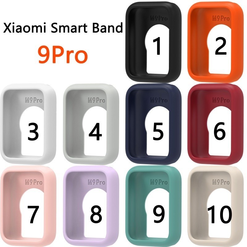Ốp Silicon Mềm Cho Xiaomi band 9 Pro Phụ Kiện Đồng Hồ Thông Minh Cho Xiaomi band9pro band9 Pro Rỗng 