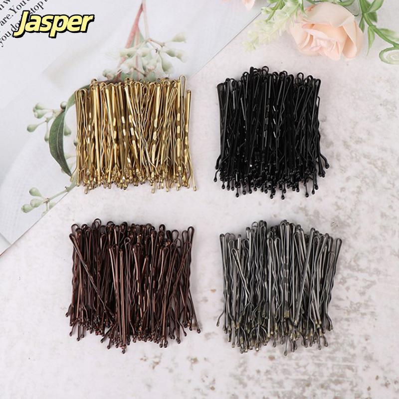 [Auz] 50 cái kẹp tóc nữ màu vàng kẹp tóc dụng cụ tạo kiểu tóc kẹp tóc kẹp tóc hình chữ U kẹp tóc cho