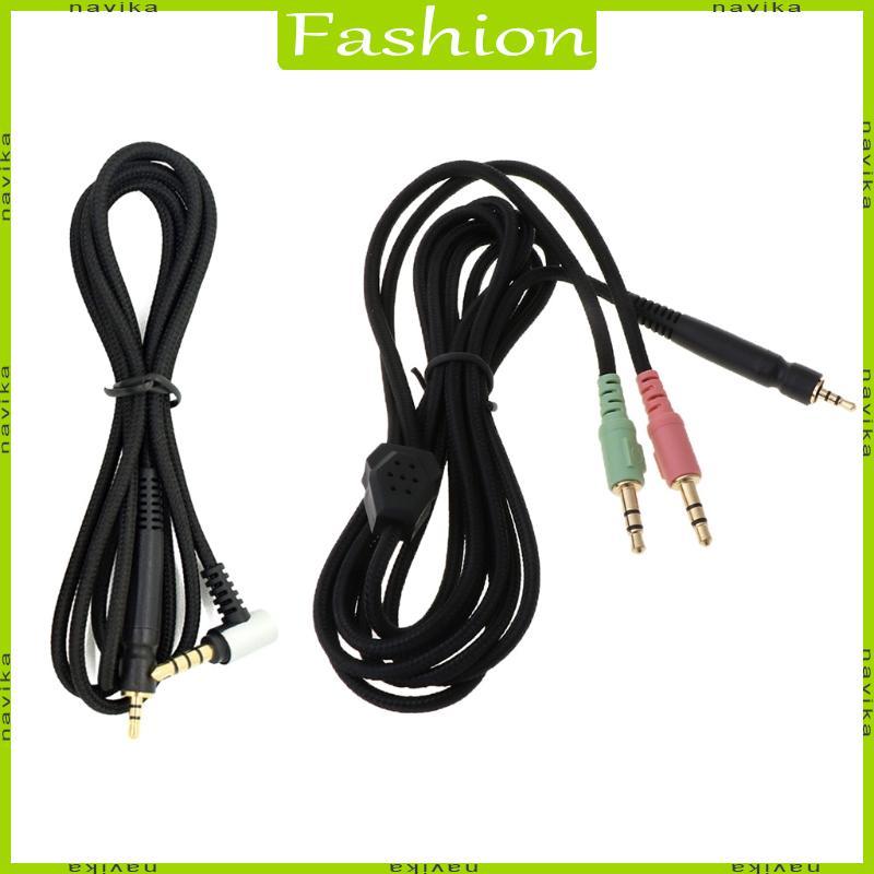 NA Dây Thay Thế Cáp 3 5 Mm Cắm Cáp Thay Thế Cho G4ME ONE GAME ZERO PC 373D PC37X GSP350 500 600 Tai 