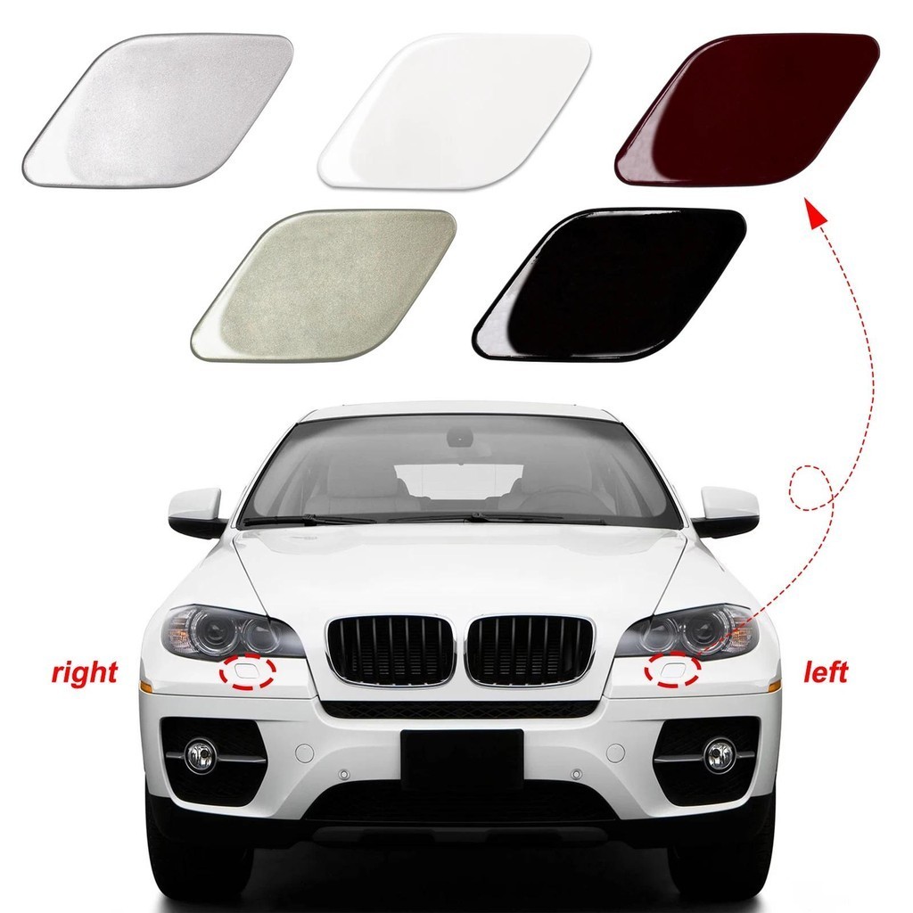 Cản Trước Đèn Pha Máy Giặt Dành Cho Xe BMW X6 E71 E72 Phụ Kiện 2008 2009 2010 2011 2012 2013 2014 51