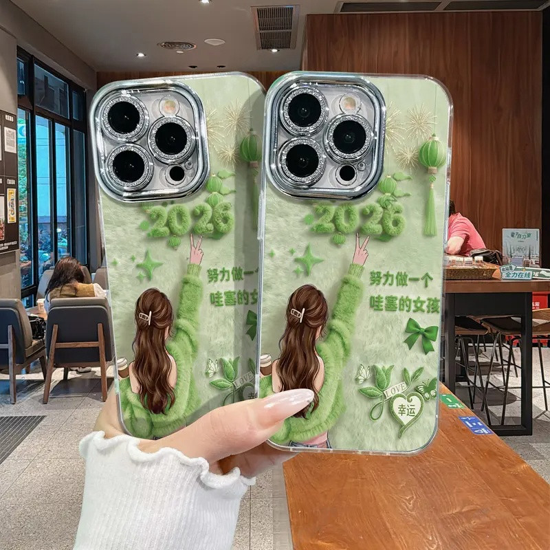 Ốp lưng Cô bé áo xanh cho iPhone