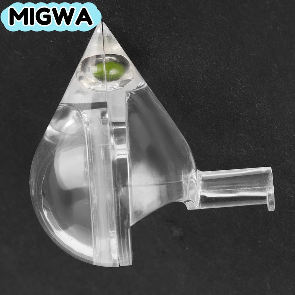 Màn hình MIGWA CO2, Cốc hút Acrylic CO2 Drop Checker, Bộ kiểm tra màn hình thả Bộ giám sát CO2 Test 