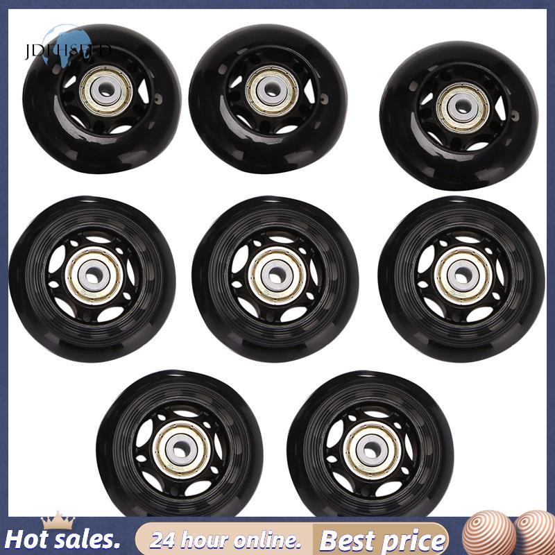 [jdfhsffd] 8 gói Bánh xe trượt patin nội tuyến, Bánh xe trượt patin trong nhà / ngoài trời, Bánh xe 