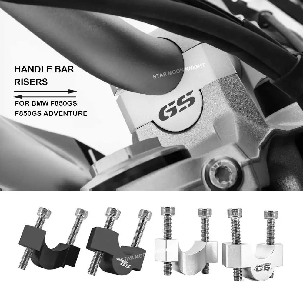 F850GS ADV Thương Hiệu Mới CNC 28 Mm Tay Cầm Nâng Kẹp Chiều Cao Lên Adapter Cho Xe BMW F850GS Phiêu 
