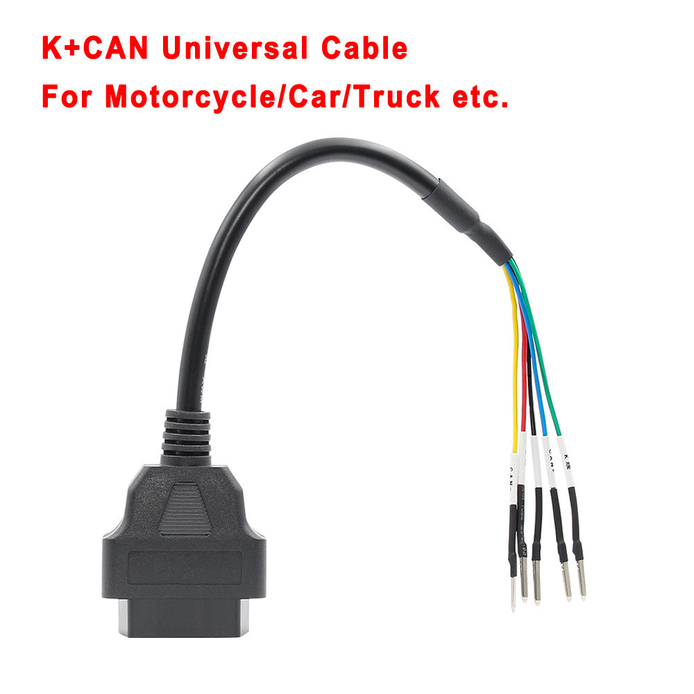OBD Nữ 16 chân K dòng CAN Jumper Test K + CAN Jumper Cable