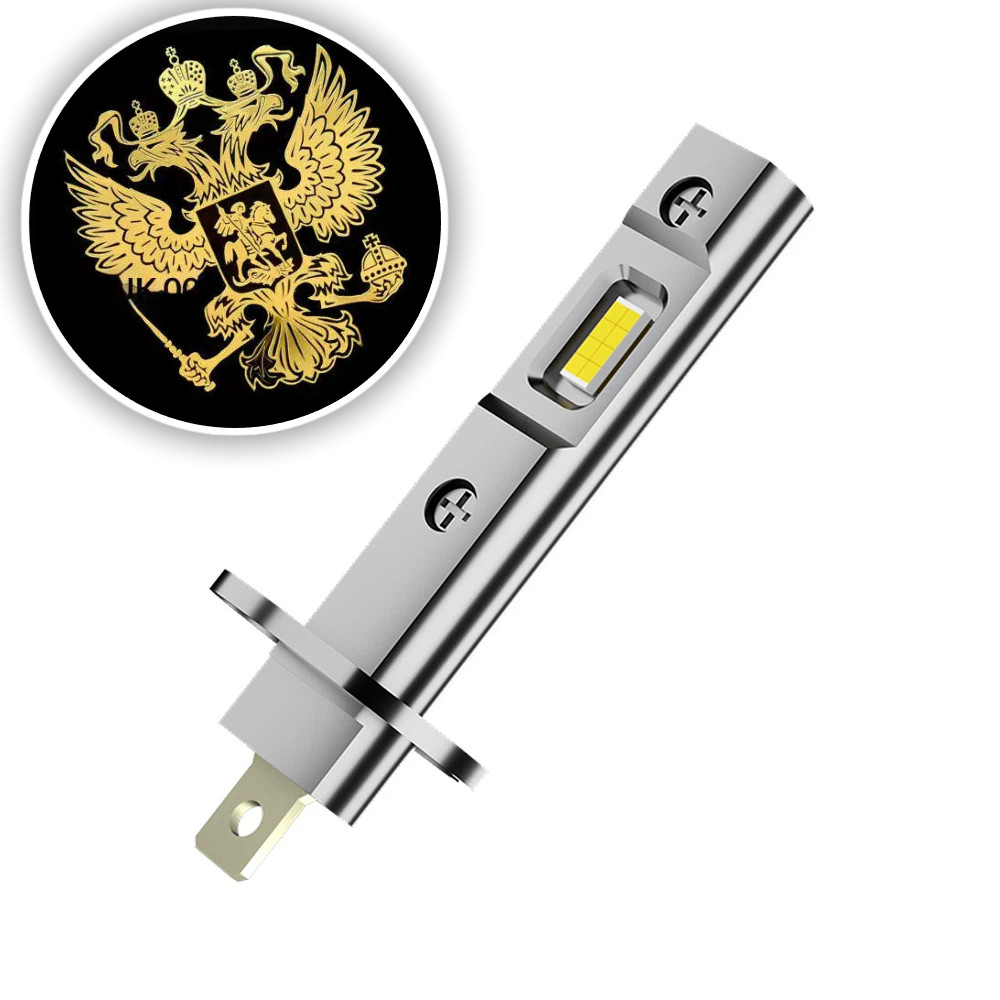 2 Chiếc Công Suất Cao H3 H1 Đèn Pha LED 1: 1 Mini Kích Thước Đèn Pha 30000LM Đèn Ô Tô Siêu Sáng Cắm 