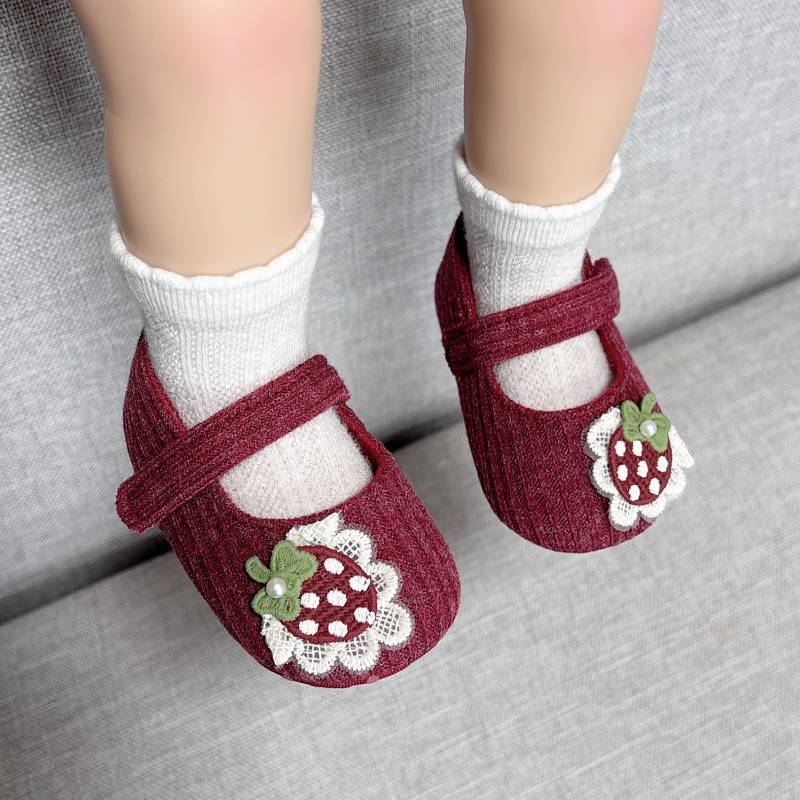 Baby's Shoes Soft Bottom Toddler Spring and Autumn Summer 3 Baby Full-Year Shoes 0-1 Years Old Femal