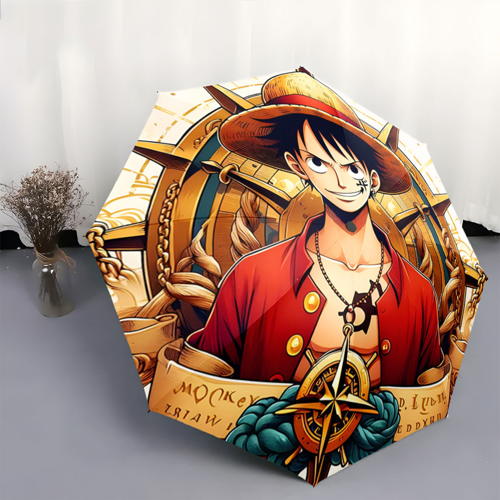 Ô dù One Piece phong cách cổ điển, thiết kế gấp sáng tạo