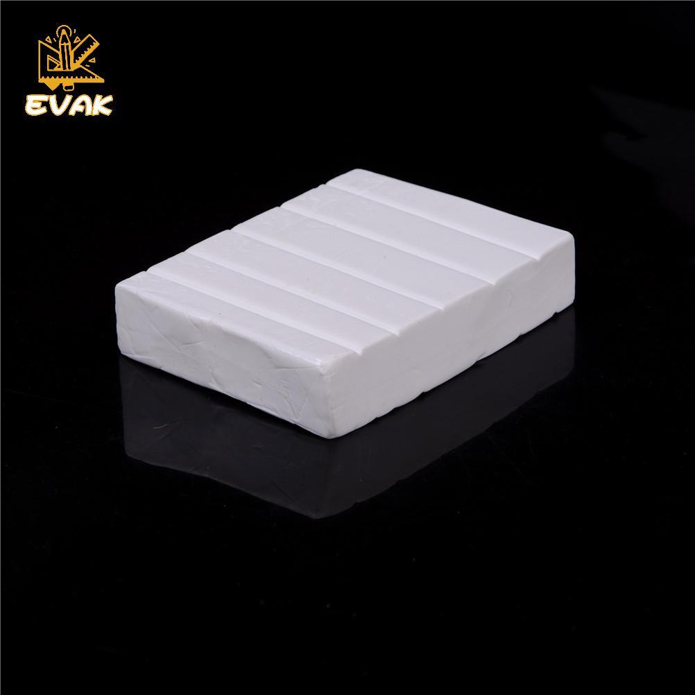 Alittlesetrtu Lò nướng-bake Clay Fimo Polymer Clay Figuline 250g / gói Màu trắng Soft Cay Modeling V