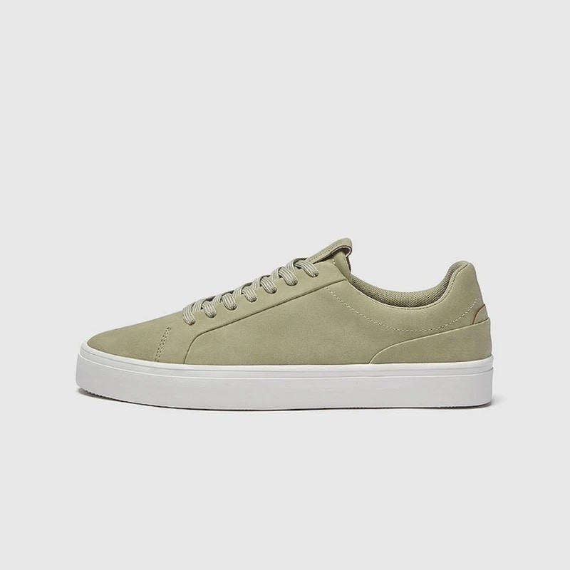 [Siêu Sale] Giày sneaker Pull&Bear chính hãng Olive Classic - Xanh rêu Dáng cổ điển