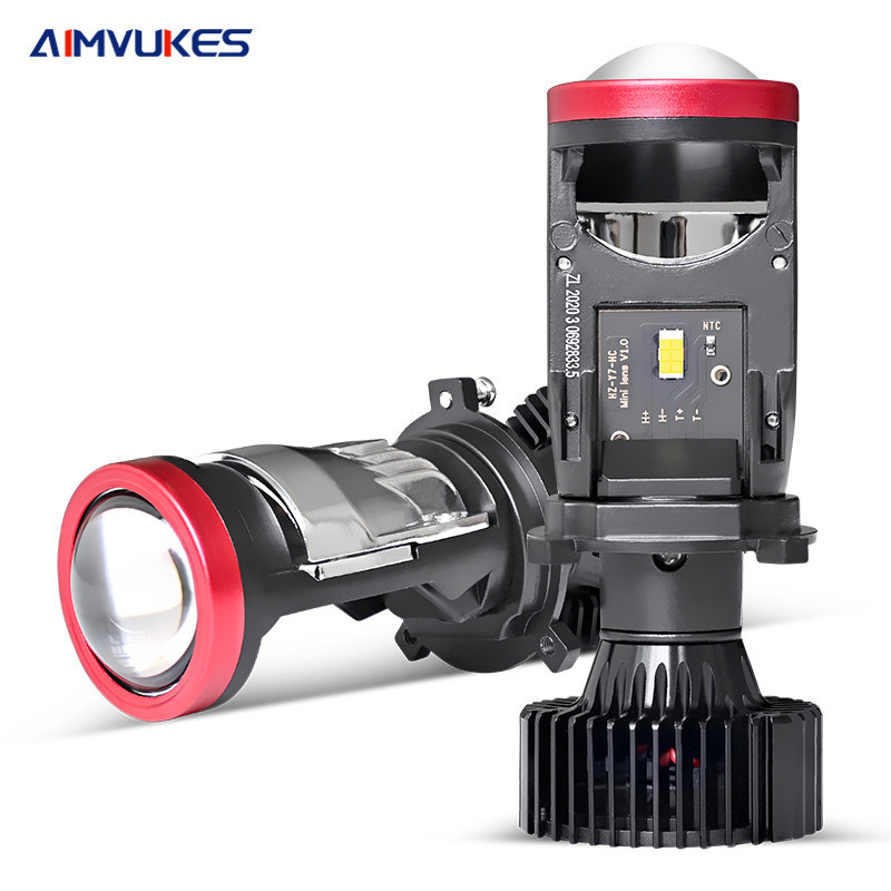 Đèn Pha Led Bi Cầu T9Pro zacro - LED H4 Bản 2025 / đèn led T9 phiên bản nâng cấp Y7 Cho Xe Máy  AIMV