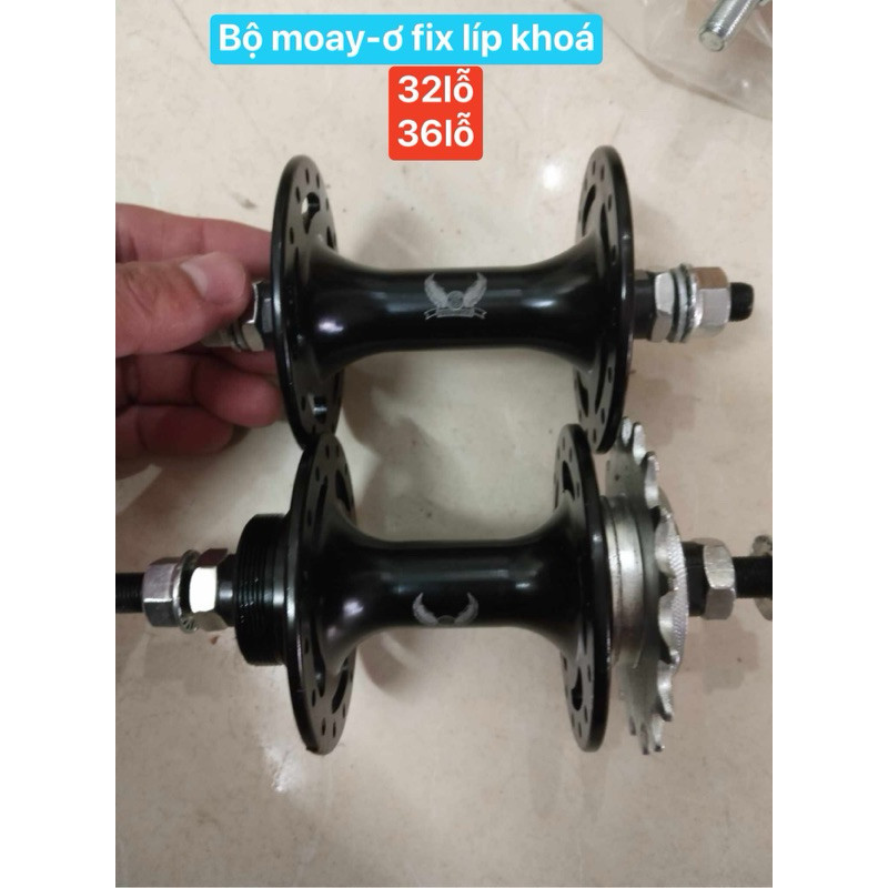 [Tặng kèm líp và khoá] Moay Ơ Đùm Hub Bạc Đạn 32 Lỗ/36 Lỗ bi bạc đạn Cho Xe Đạp Fixed Gear loại cao 