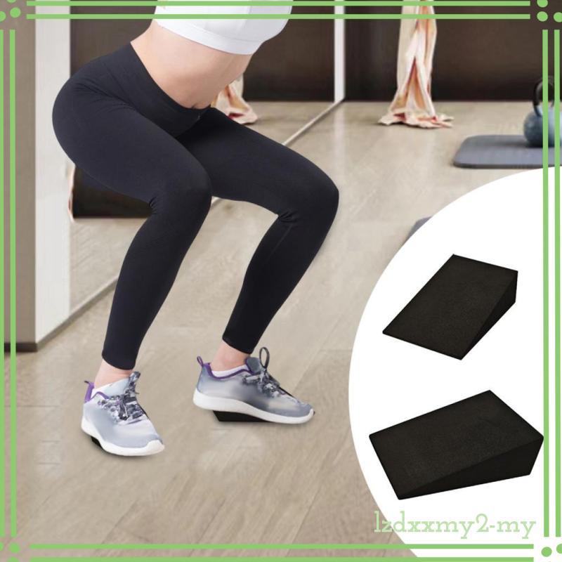 [LzdxxmydfMY] 2 Cái Squat Wedge Block Squat Board Thực hành cân bằng EVA Foam Wedge cho phòng tập th