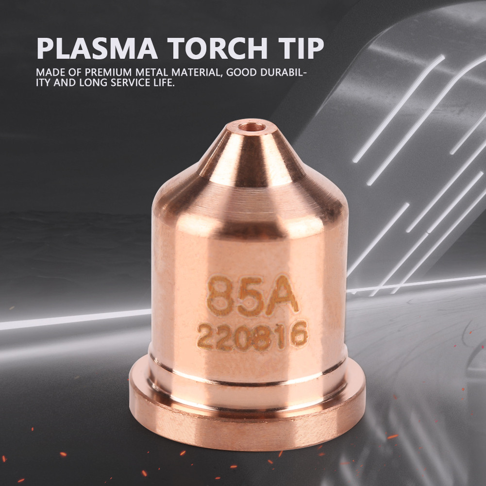 Vòi phun cắt Plasma ttiitt 5 chiếc 85A 220816 Đầu kim loại Phù hợp cho đèn pin cắt MAX85 Bền bỉ