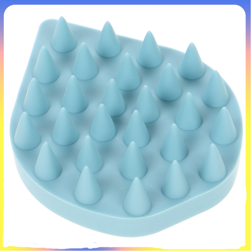 Tóc Da Đầu Cầm Tay Dầu Gội Bàn Chải Da Đầu Tắm Da Đầu Chà Da Đầu Bàn Chải Tắm Đa Năng chuangxzh