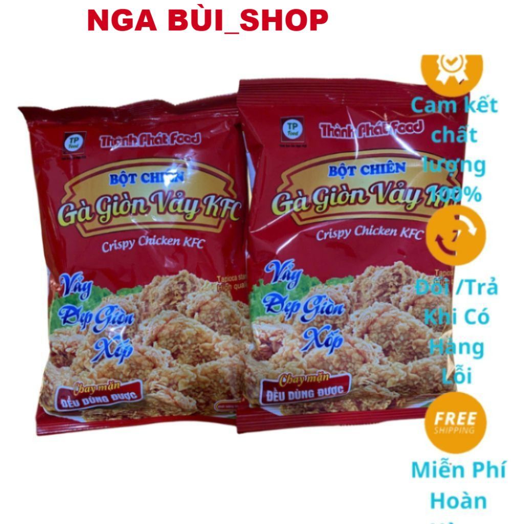 (SALE LỚN) Bột Chiên Gà Giòn Vảy KFC Gói 300G, bột chiên giòn , bột chiên KFC.