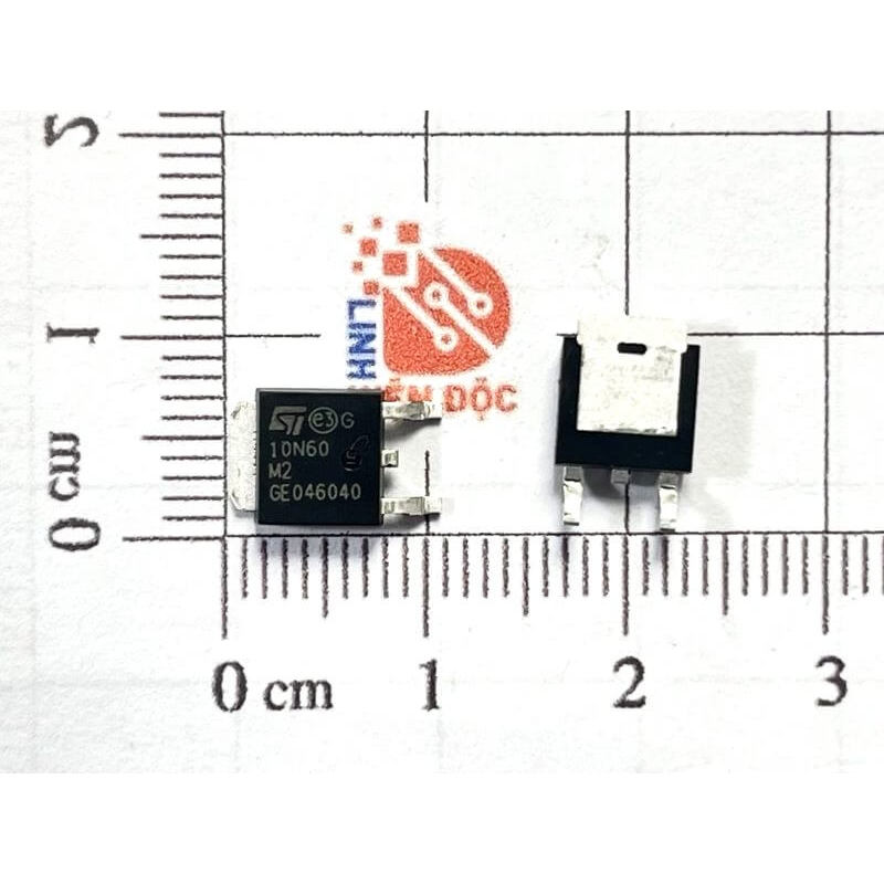 [Combo 2 chiếc] 10N60M2 STD10N60M2 Mosfet kênh N 7.5A 600V TO-252