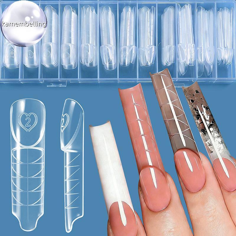 Kamembelling Space Pháp Dual Forms 15 Kích Cỡ Trong Suốt Có Thể Tái Sử Dụng Hệ Thống Kép Khuôn Móng 