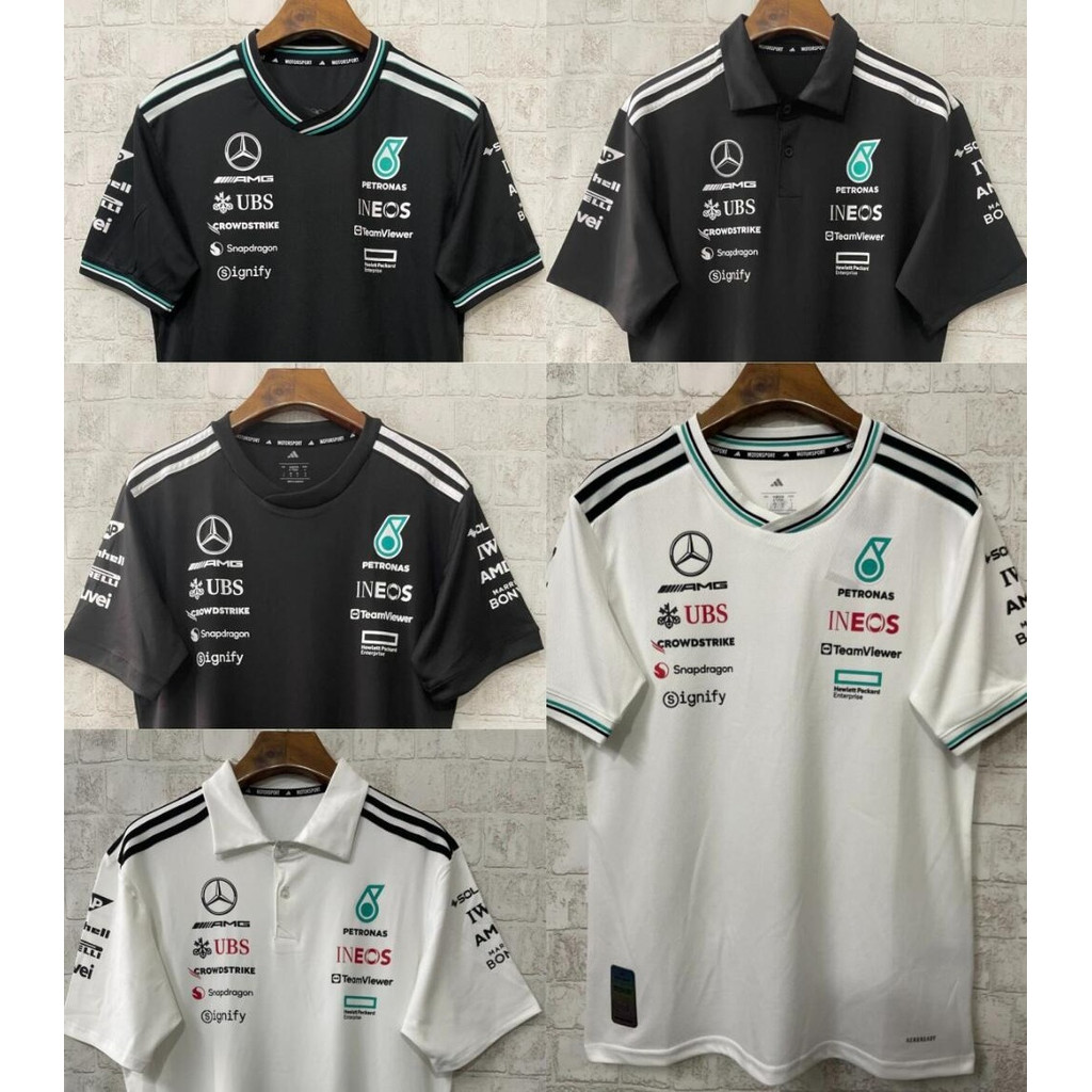 Áo đấu Formula 1 Mercedes AMG Petronas 2025 màu đen