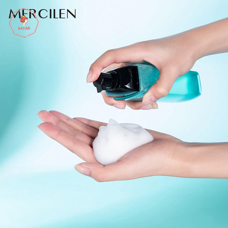AACAR MERCILEN Pure Cleaning Facial Makeup Cleaning Gel Dưỡng Ẩm Sữa Rửa Mặt *