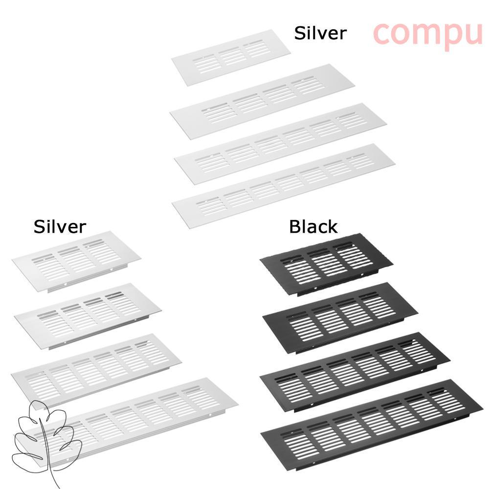 COMPU Air Vent Decor Grommet Bền Tủ Quần Áo Giày Louver Hợp Kim Nhôm Lỗ Đồ Trang Trí