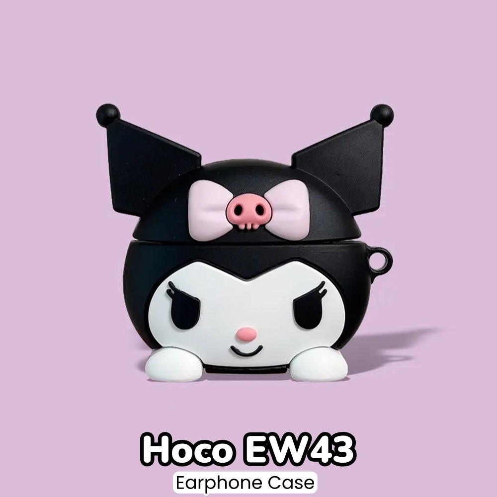 [Yoshida] Dành Cho Hoco EW43 Vỏ Silicon Mềm Niche Họa Tiết Hoạt Hình Vỏ Tai Nghe NO.7