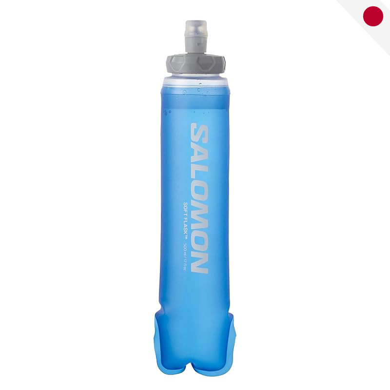 [Salomon] Hydration Bottle Folding Portable Water Bottle 2022 Model SOFT FLASK /17oz 42 (Soft Flask 