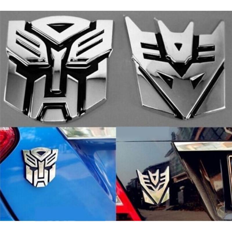 3D Logo Bảo Vệ Autobot Biến Hình Biểu Tượng Huy Hiệu Đồ Họa Decal Xe Sticker