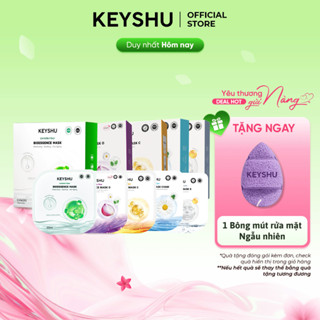 [LIVE KOL] 1 Hộp Mặt Nạ KEYSHU 10 Miếng 30ML Dưỡng Ẩm, Làm Sáng Da, Hỗ Trợ Ngăn Ngừa Lão Hóa