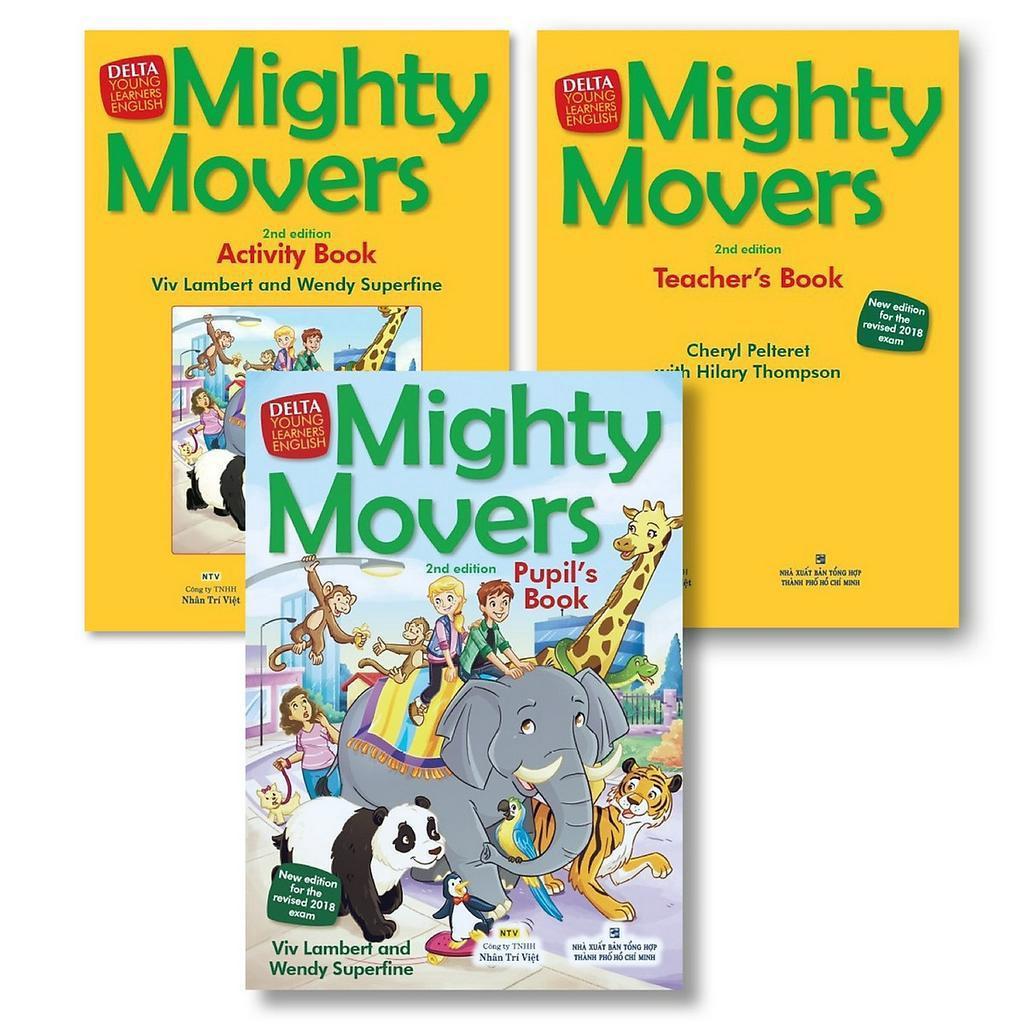 Sách - Combo Mighty Movers – Teacher’s Book, Mighty Movers – Activity Book,  Mighty Movers – Pupil’s