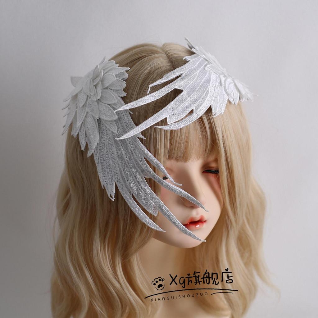 Lolita ❈ ❈ ❈ ❈ ❈ ❈ ❈ ❈ ❈ ❈ ❈ ❈ ❈ ❈ ❈ ❈ ❈ ❈ ❈ ❈ ❈ ❈ ❈ ❈ ❈ lolita kẹp lông vũ thêu gothic làm byf02888