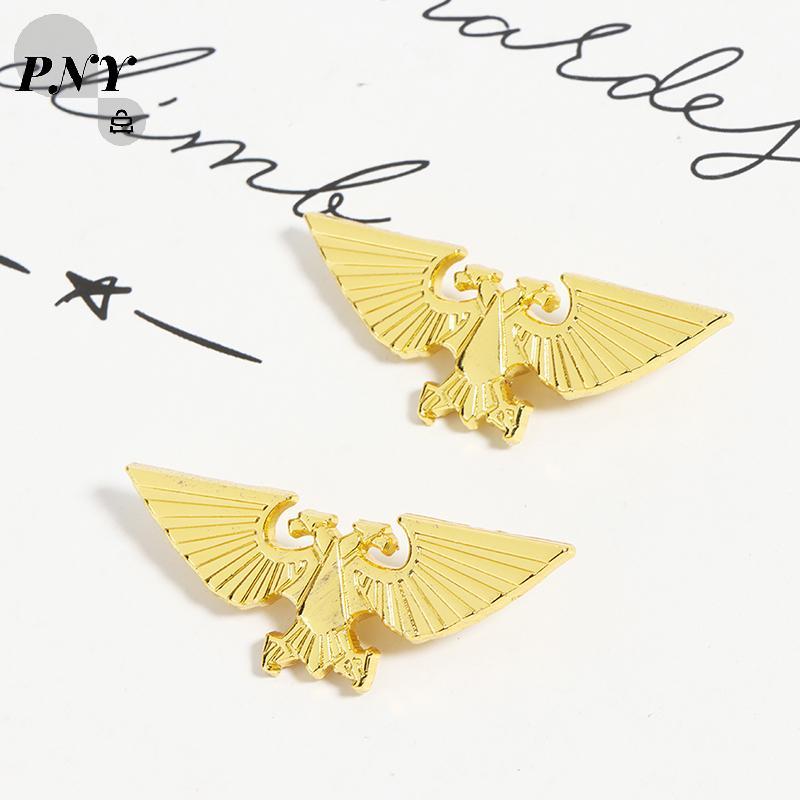 PNJ Huy hiệu đại bàng đôi đầu vàng Aquila Imperial, phù hợp làm trâm năm 2021