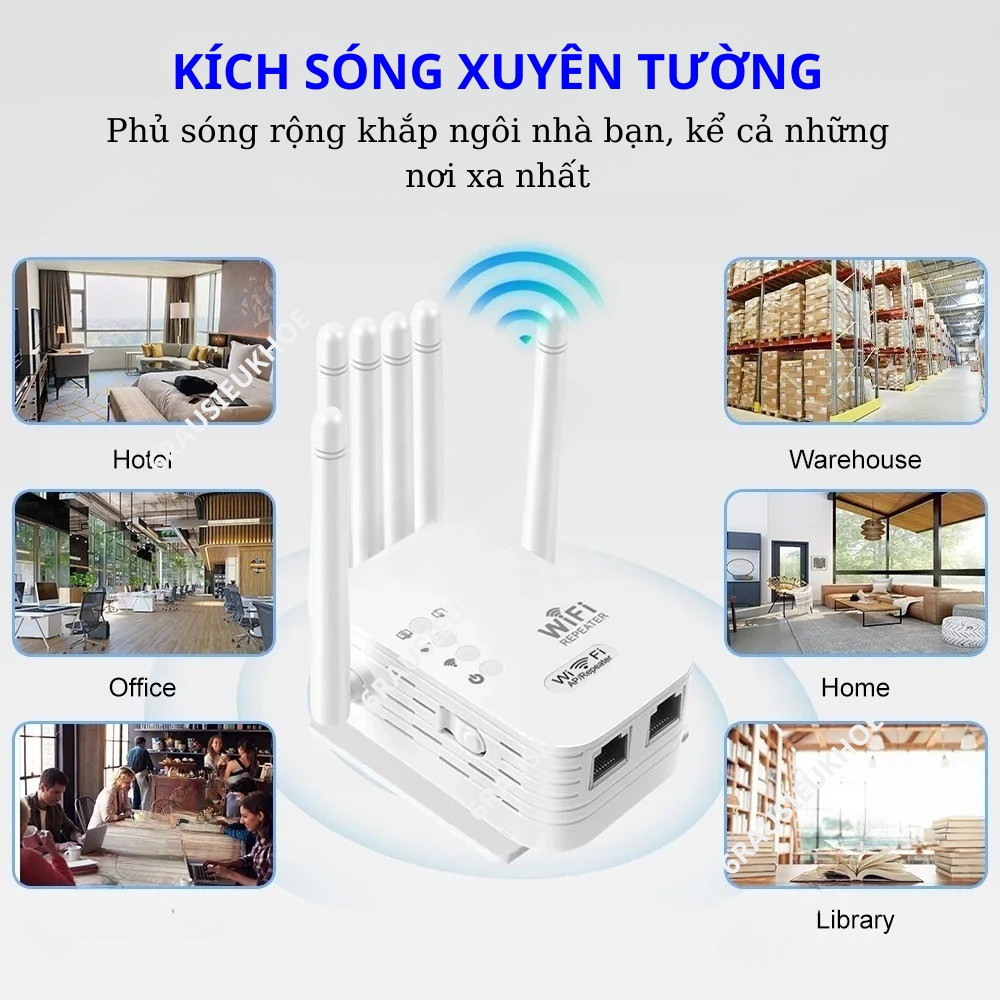 NEW Bộ Kích Sóng Wifi Cao Cấp 6 Râu Tốc Độ Cao 1800 Mbps Bộ Khuếch Đại Sóng Wifi Truyền Sóng Nhanh Ổn Định Xuyên Tường | BigBuy360 - bigbuy360.vn