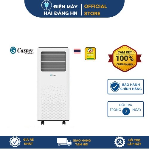 Điều hòa di động Casper 9000BTU PC-09TL33  Điện Máy Hải Đăng HN