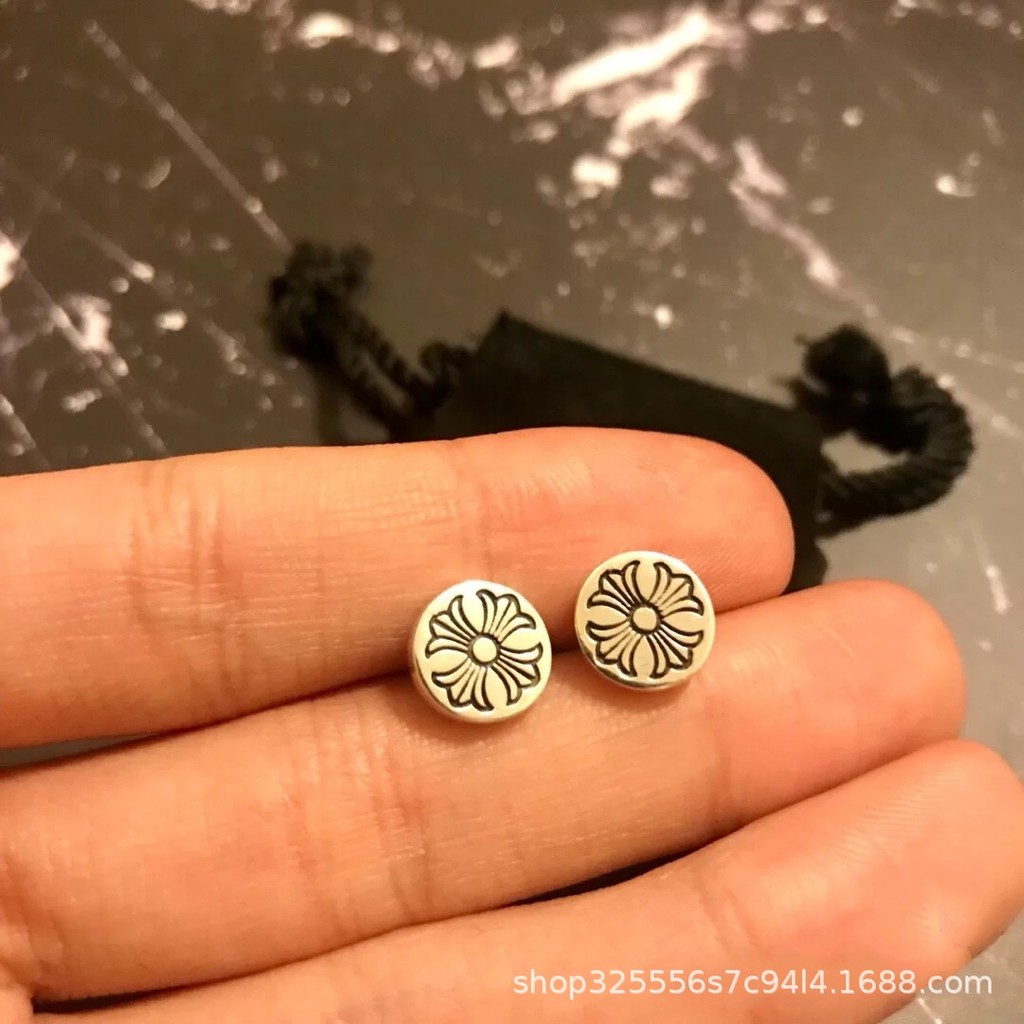 Original earrings s925Silver Punk Hip-Hop Fashion Unisex Earrings